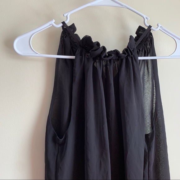 The Limited Ombre Tie Halter Neck Tank Top - Picture 2 of 5